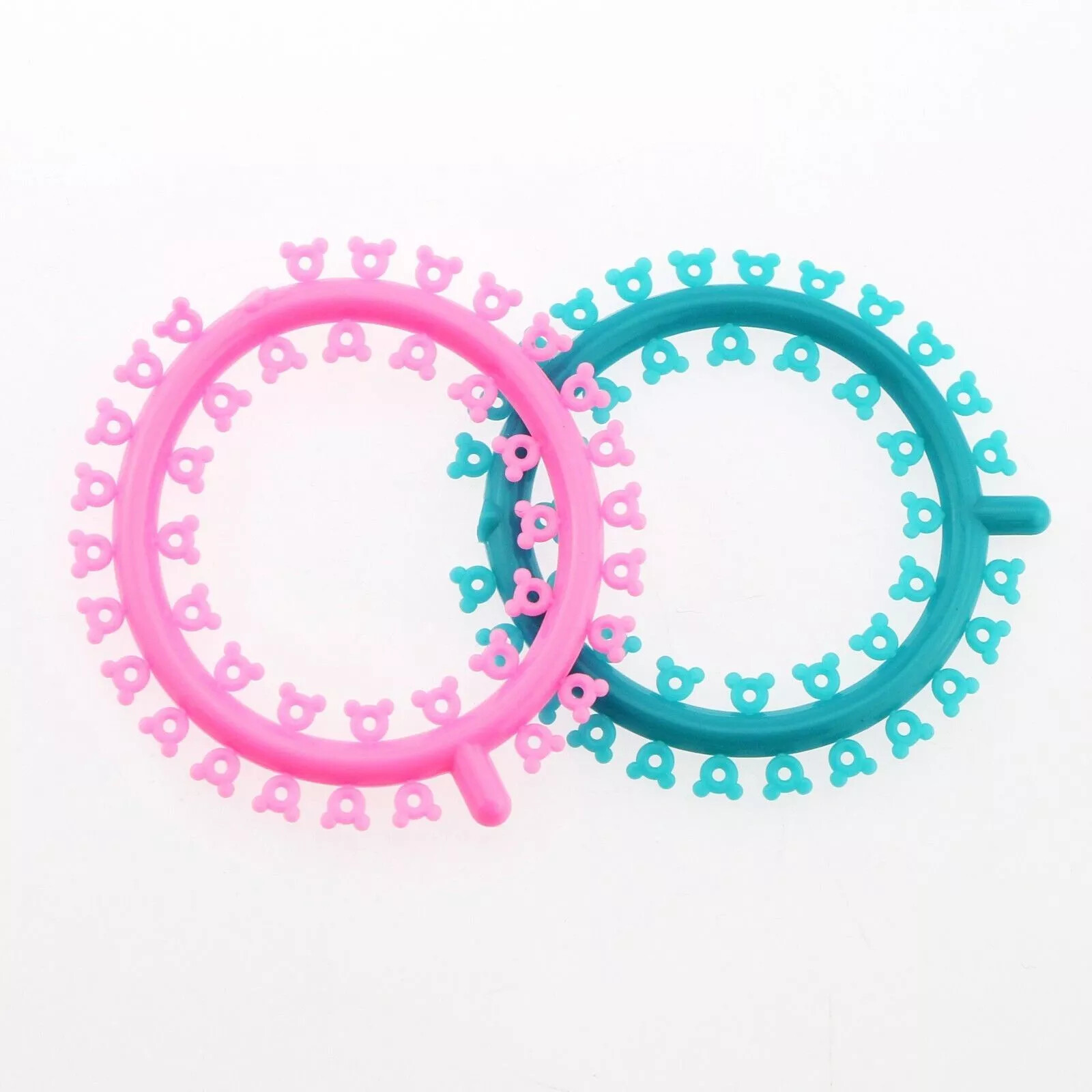 1000 Pcs Dental Elastic Rubber Multi-Colored Cartoon Ligature O-Ring Tie 3 Types