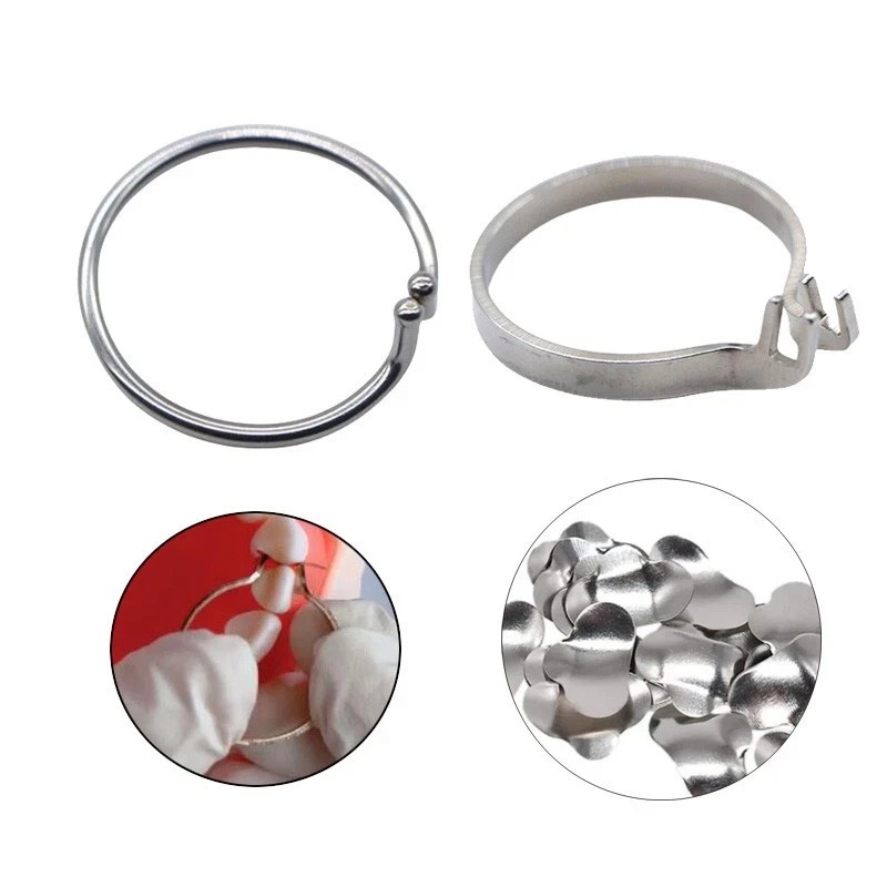 Dental Anterior Matrix Bands Sectional Contoured Twin Matrices Proximal Strips