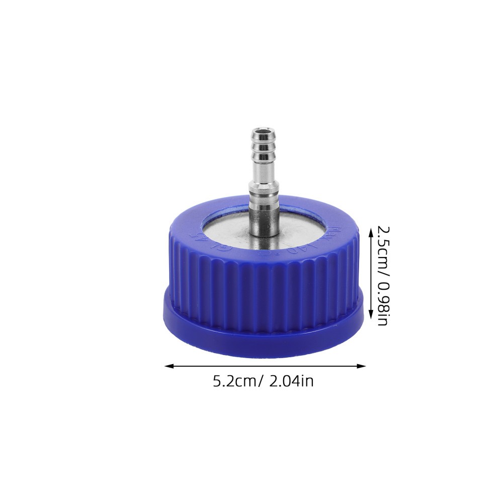 2 Pcs Gl45 Mobile Phase Cap Scientific Glass Bottle Lab Chromatography