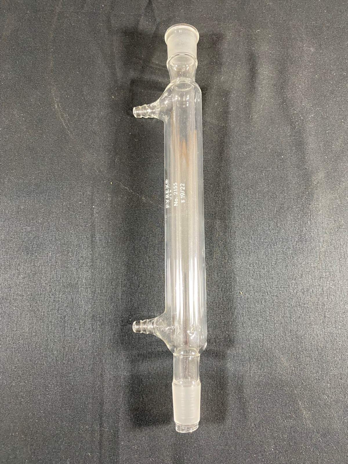 PYREX Glass 19/22 190mm Jacket Distilling West Condenser Drip Tip 2155-19