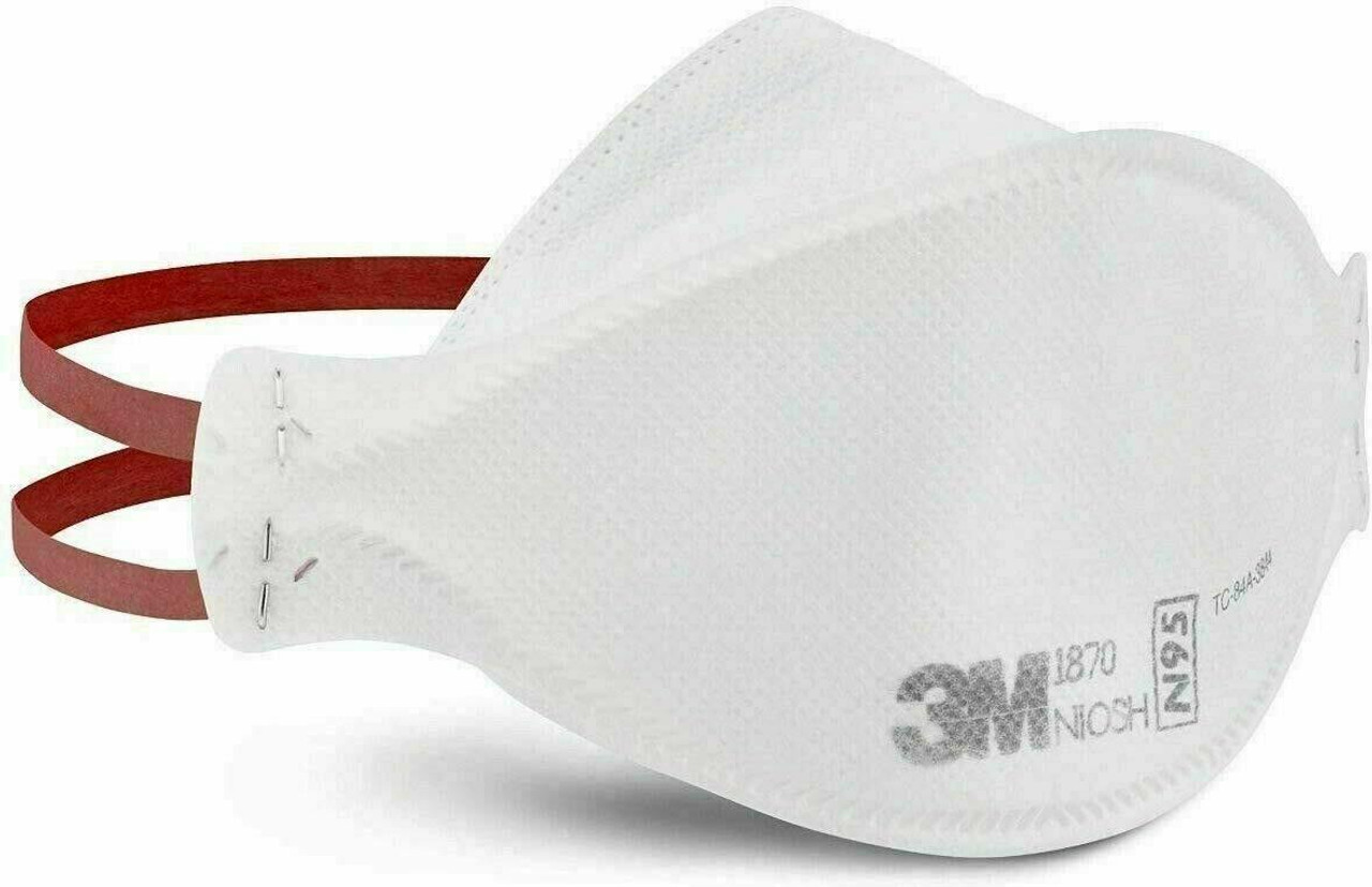 20/Pk 3M™ Aura 1870 N95 Particulate Respirator Disposable Protective Mask NIOSH