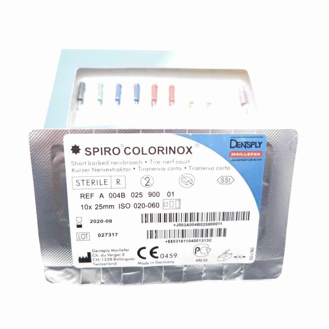 Dentsply barbed broaches 3 pack of 10 All sizes Swiss Made –