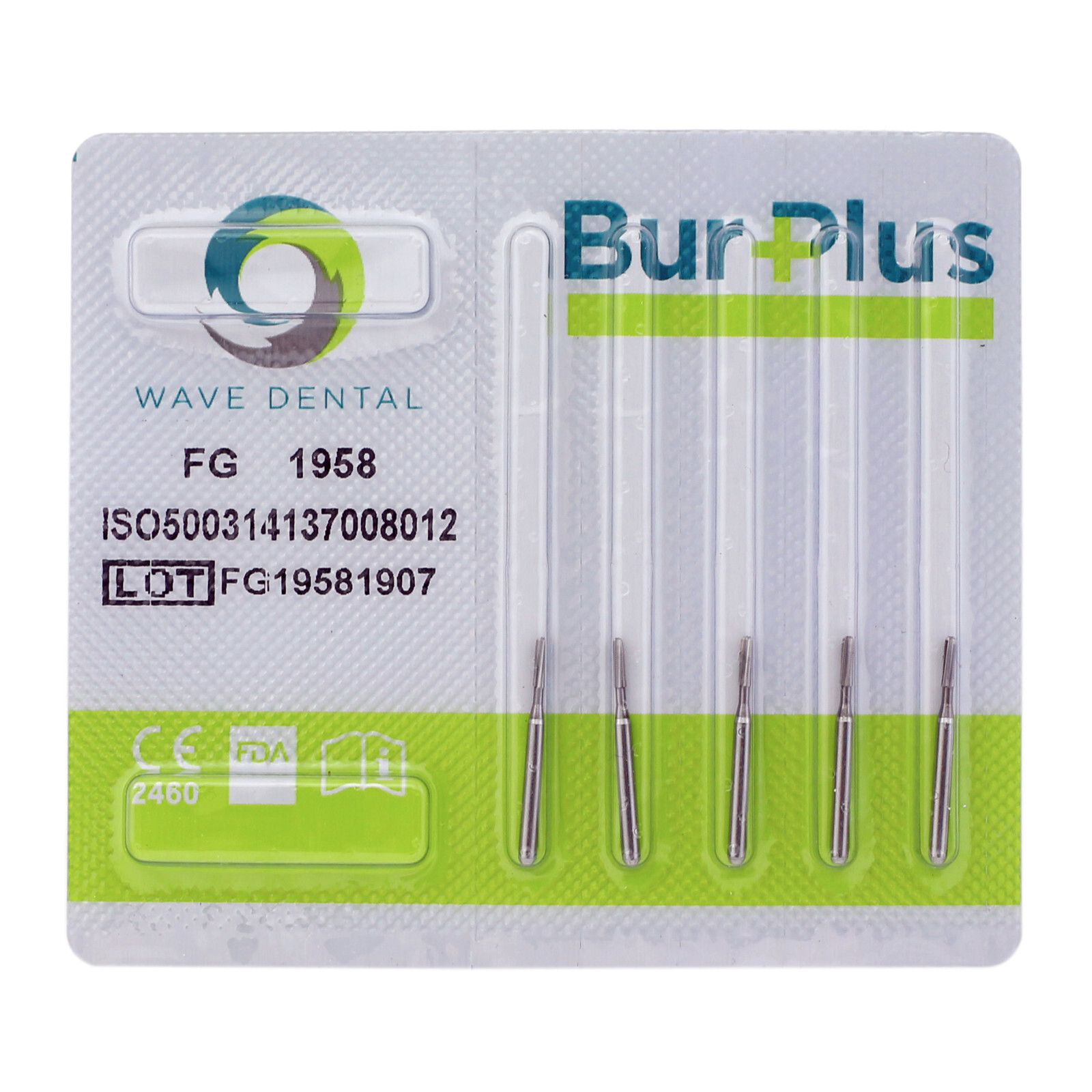 WAVE Dental FG 1957 1958 Carbide Burs Metal Crown Cutting Cross Cut Bur Prima