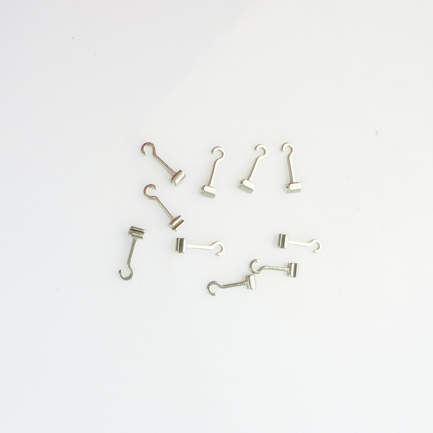 10Pcs Dental Ortho Crimpable Hooks Sliding/Cross/MINI/Sliding/Split Stops/Double