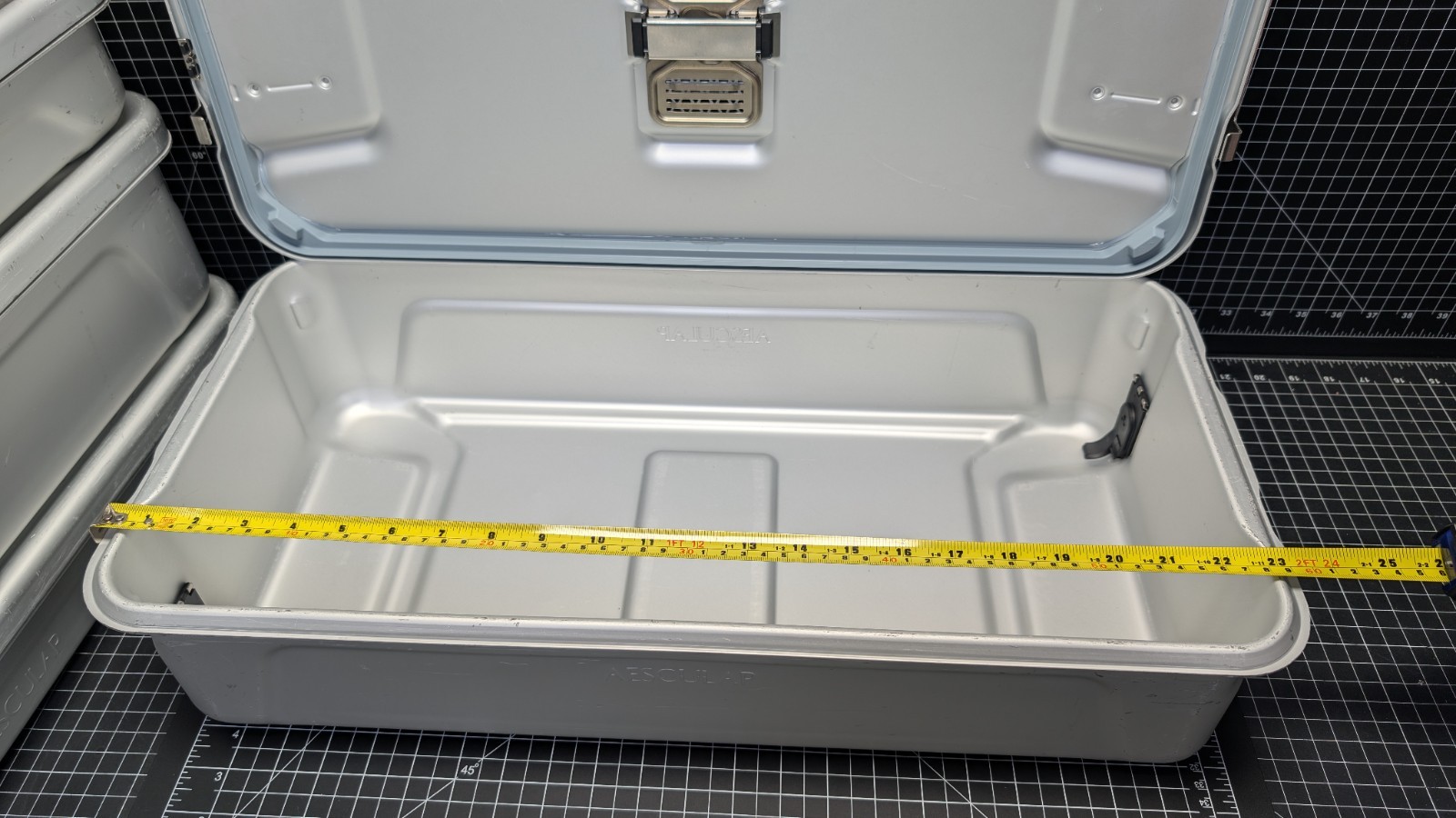 AESCULAP Aicon JJ121 Sterilization Container 23″ x 6″ Enhanced Drying System EDS