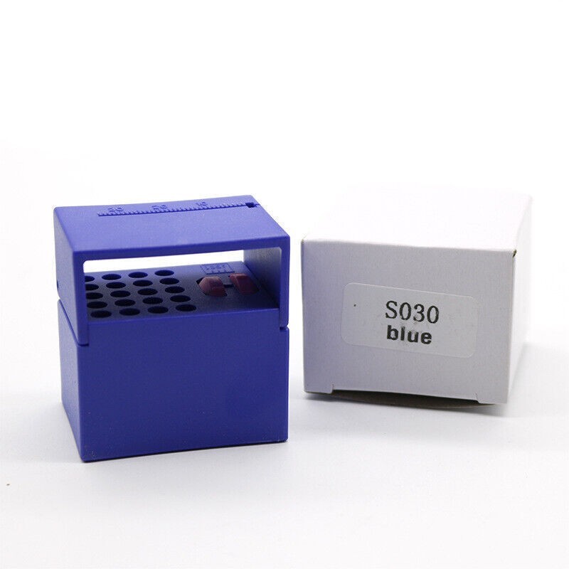 20 Holes Dental Lab Autoclavable Disinfection Root Canal Endo File Boxs Case Box