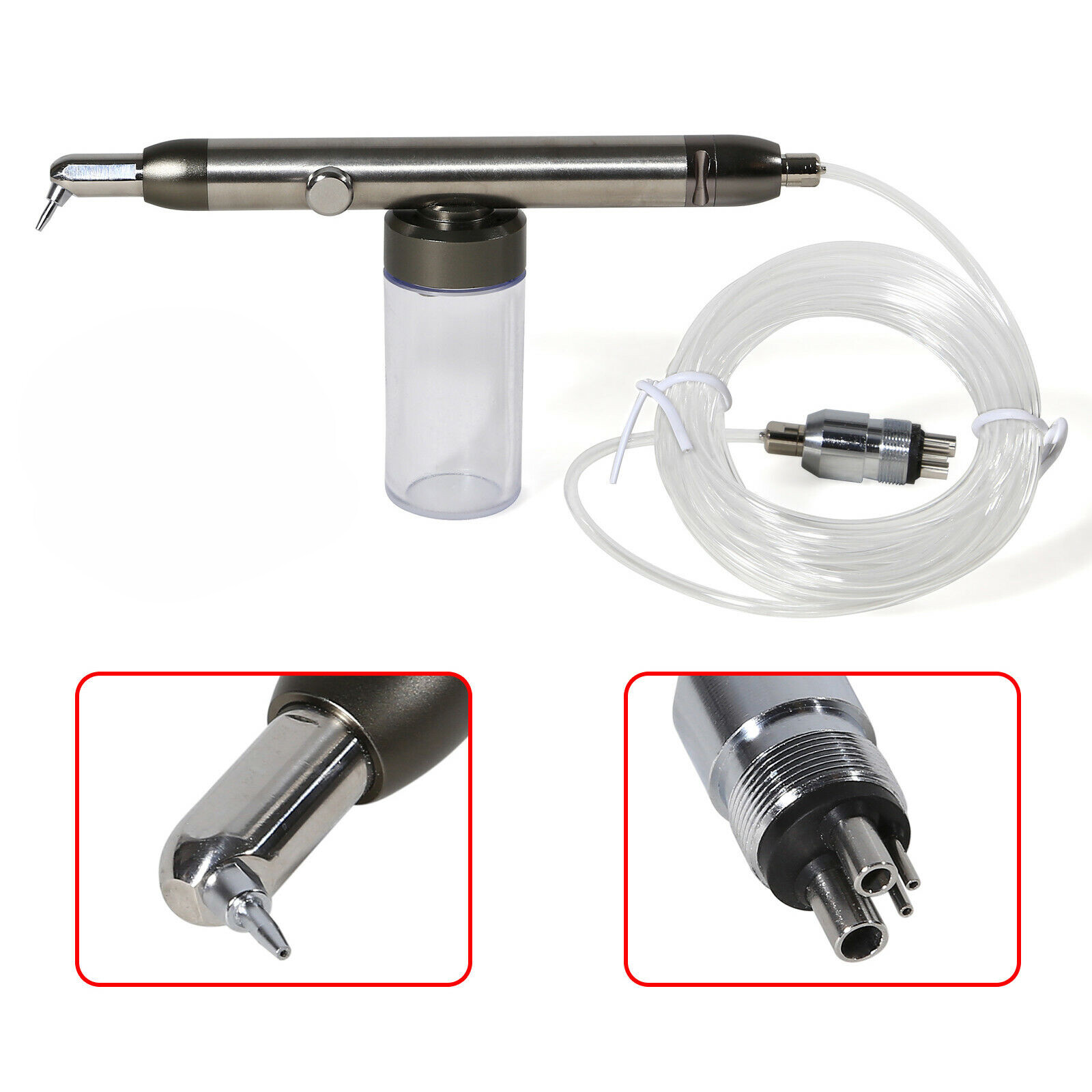 Dental Alumina Air Abrasion Polisher Microetcher Sandblasting Sandblaster Gun 4H