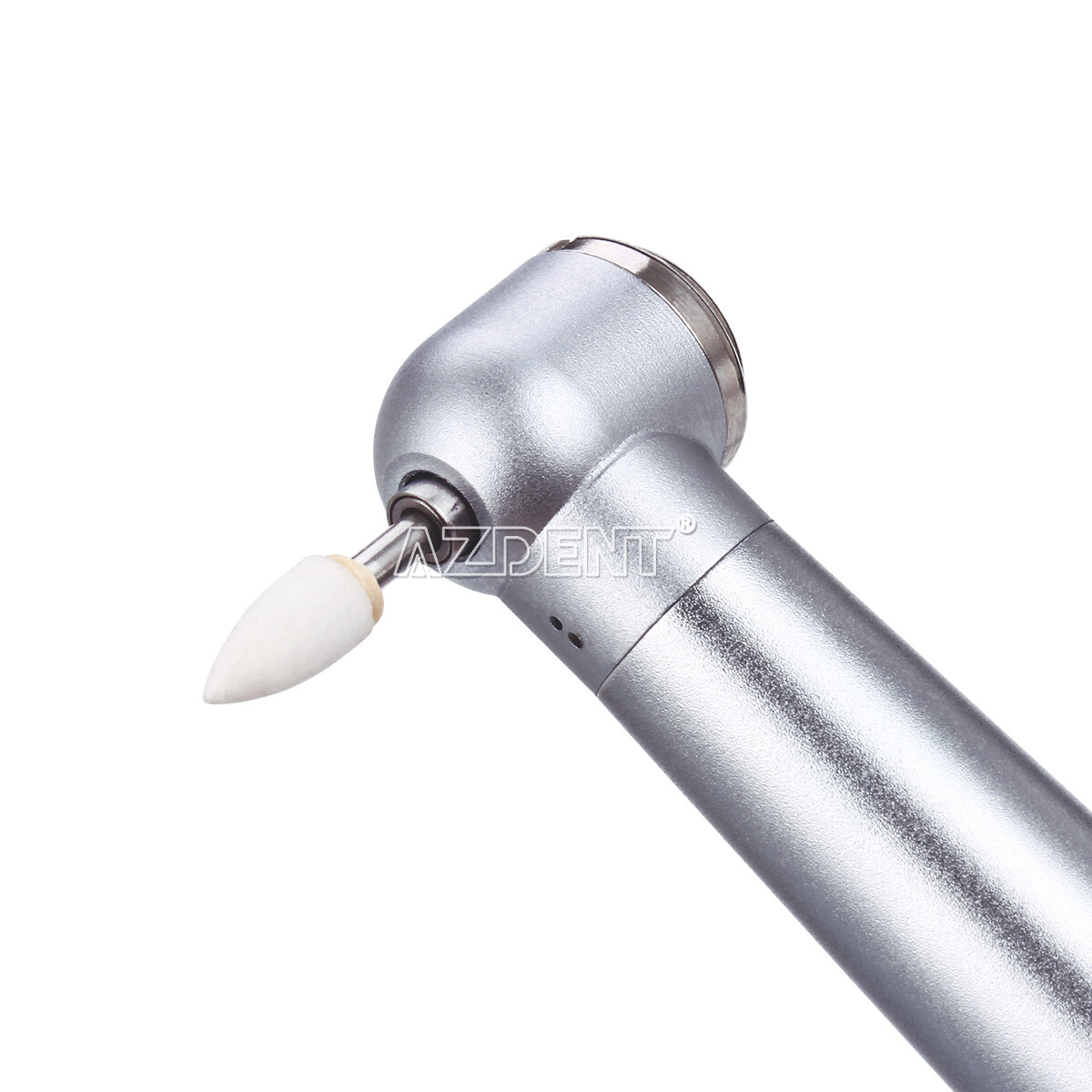 10packs Dental Flame Mounted White Stone Polishing Burs FG Abrasion Point Burs