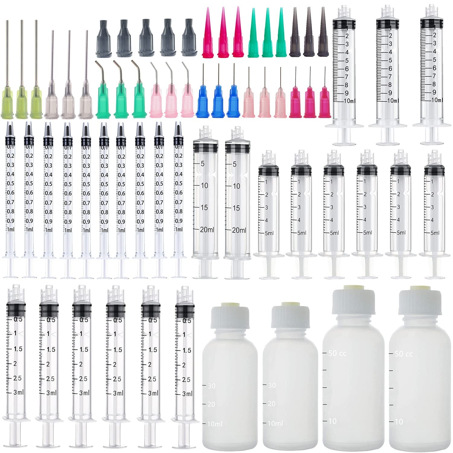 1ml, 3ml, 5ml, 10ml, 20ml Glue Dispenser and 30ml+50ml Glue Bottle. 14ga, 16g…