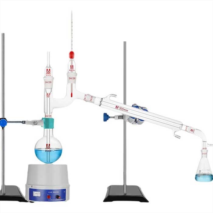 High-Performance Vacuum Distillation Glass Set 250ml-1000ml Lab Supply ca