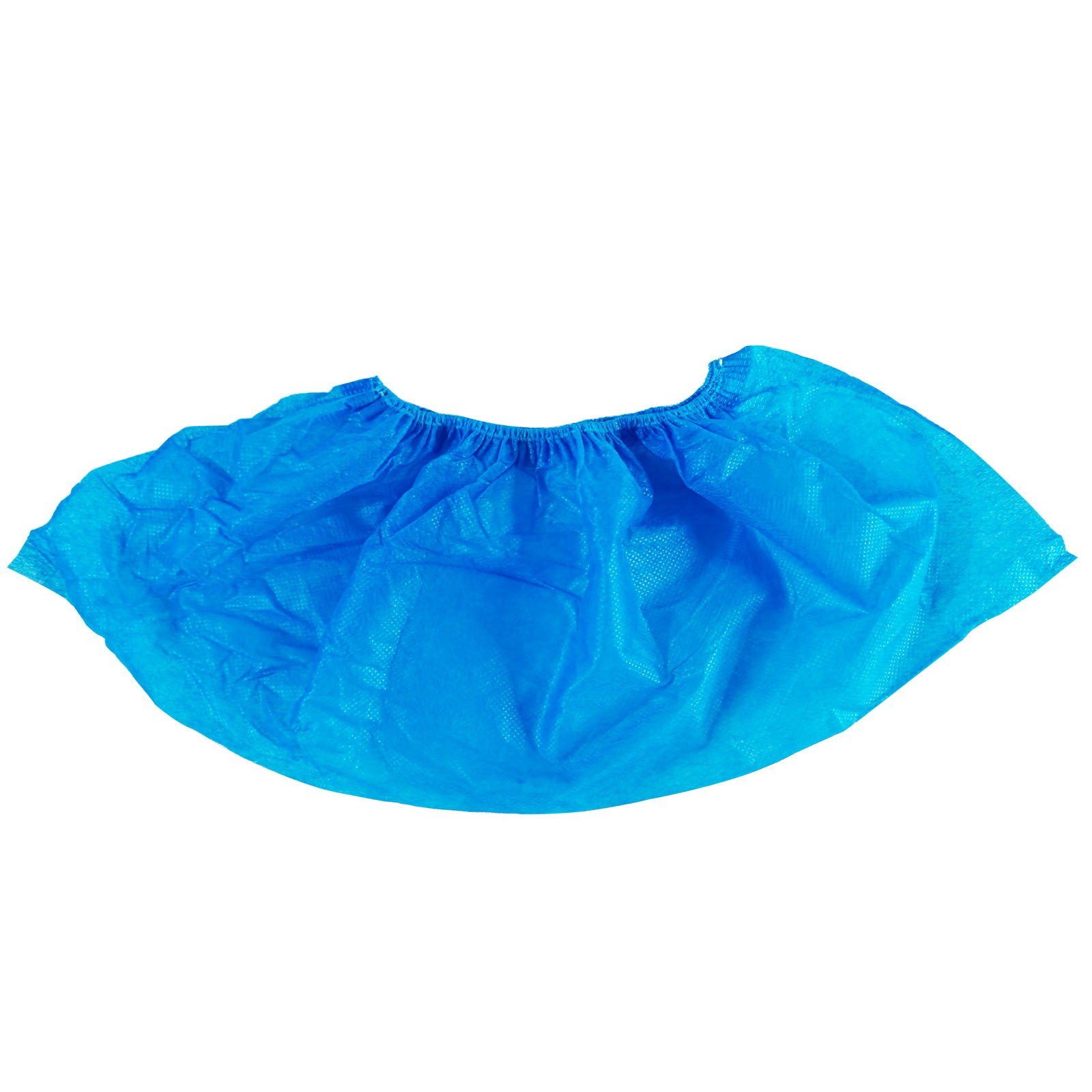 100pcs Blue Disposable Non-woven Shoe Covers Non-slip Wear-resistant Shoe Covers