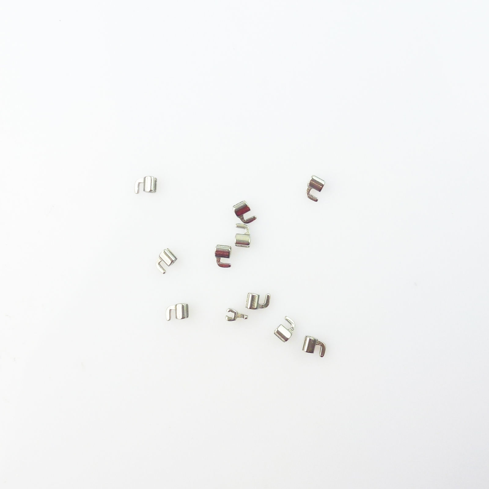 Dental Orthodontic Crimpable Hook Torque Spring Lingual Buttons Long Short Stop