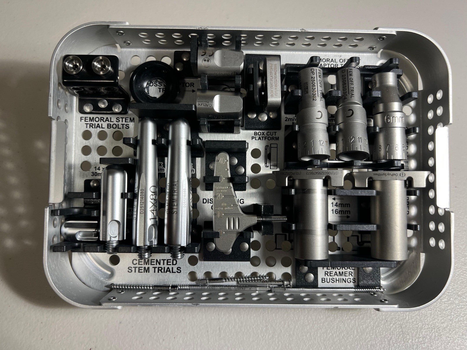Assorted Set of Orthopedic instruments