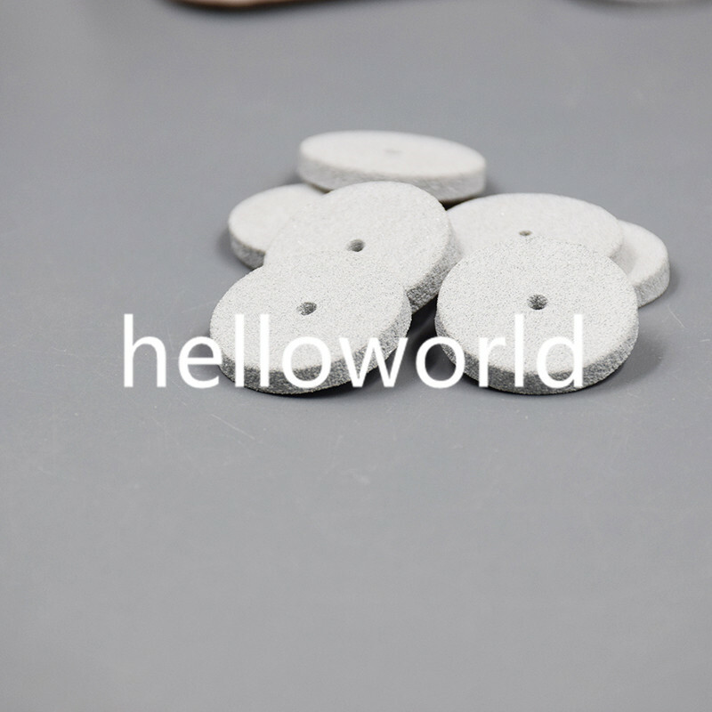 50 Pcs Hot-sale Dental White New Jewelry Silicone Polishing Wheels Polishers