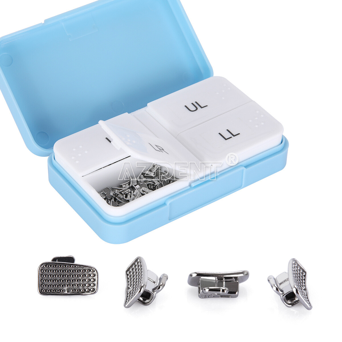 Dental Buccal Tube 1st /2nd Molar MBT/Roth.018/.022 Bondable Monoblock Non-Conv