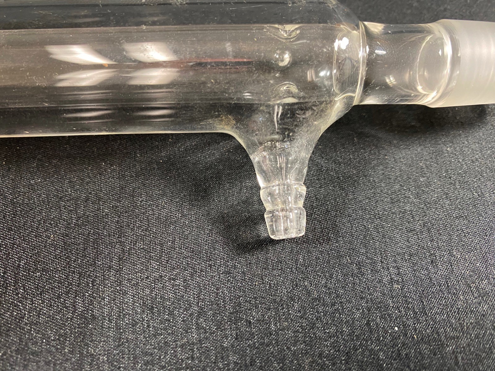 PYREX Glass 19/22 190mm Jacket Distilling West Condenser Drip Tip 2155-19