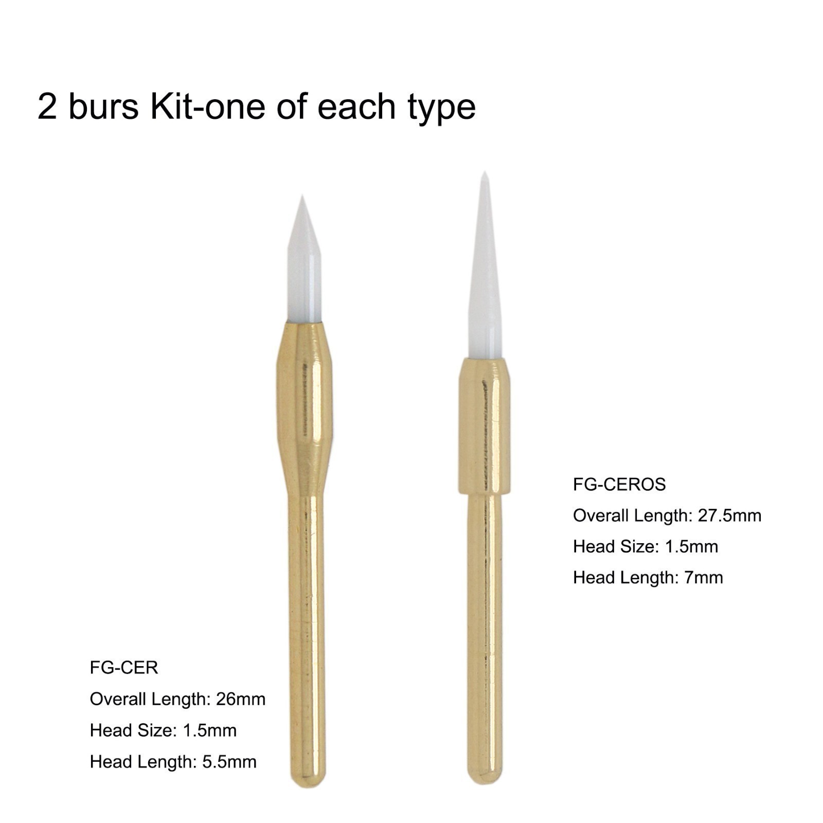 Dental Surgical Ceramic Soft Tissue Trimmer Bur for Gingivectomy