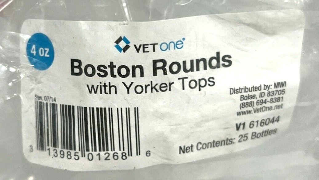 Boston Rounds With Yorker Tops Vet One Variety Lot