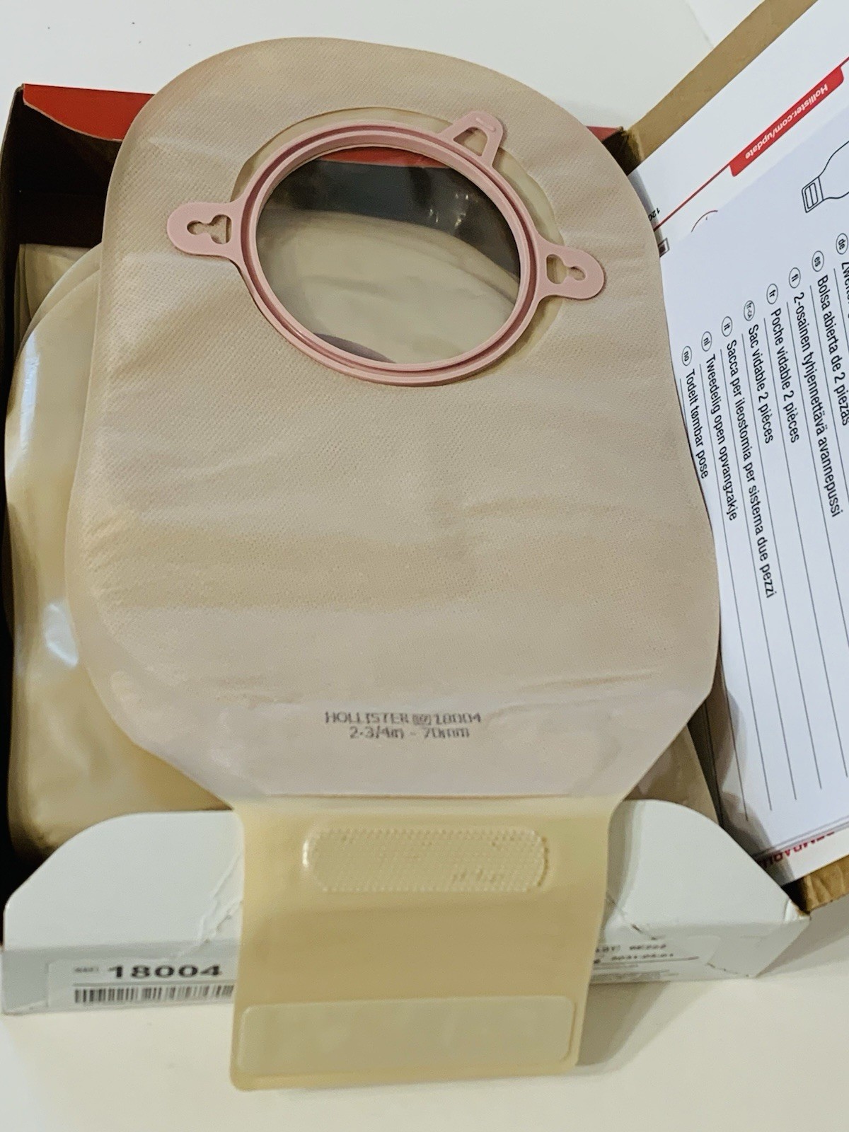 10 BOXES Hollister 18004 New Image 2-Piece colostomy 10BX/10EA Exp2030/10 FRESH