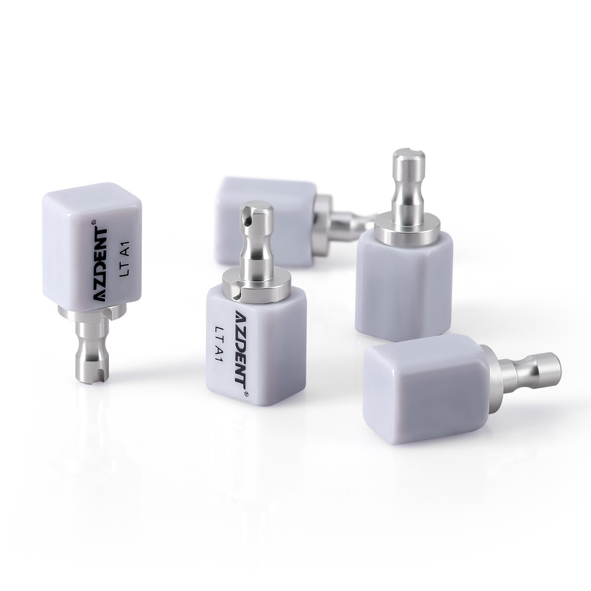 5Pcs/Box Dental C14 Glass Ceramic Lithium Dislicate Blocks CAD Cerec LT/HT