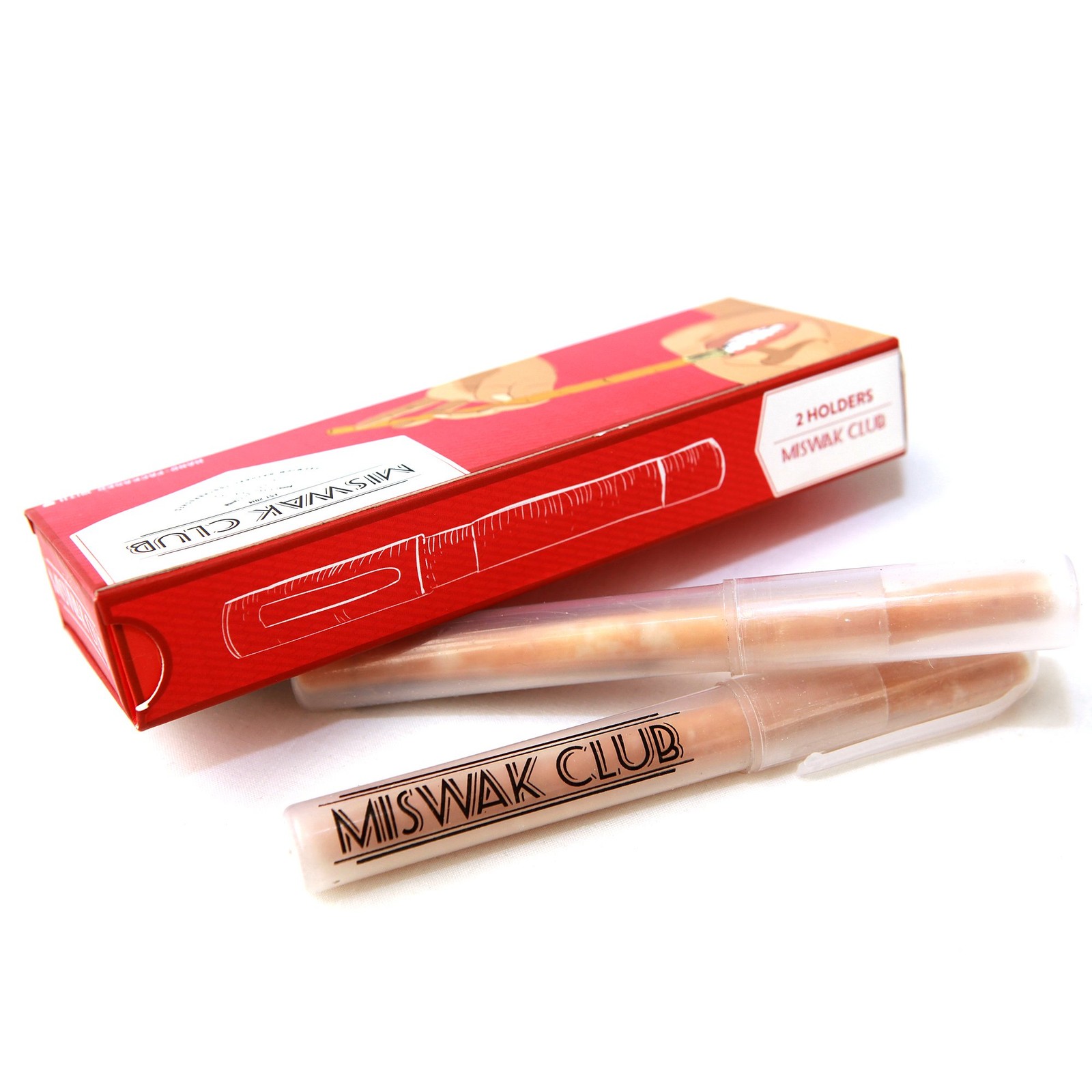 Miswak Club Natural Teeth Whitening Kit/Natural 1 Count (Pack of 1)