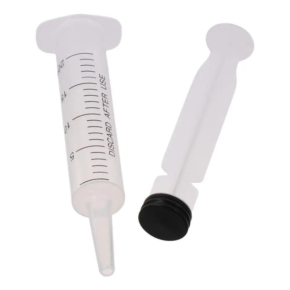 4 Pack 20Ml 60Ml Large Capacity Syringe Syringes Pump Plastic Syringe Measuring
