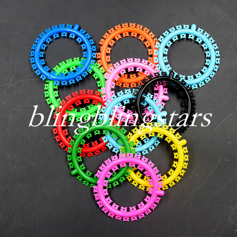 1000 Pcs/Pack Dental Orthodontic Cartoon Ligature Ties Kitty/Flower/Cat 3 Sizes