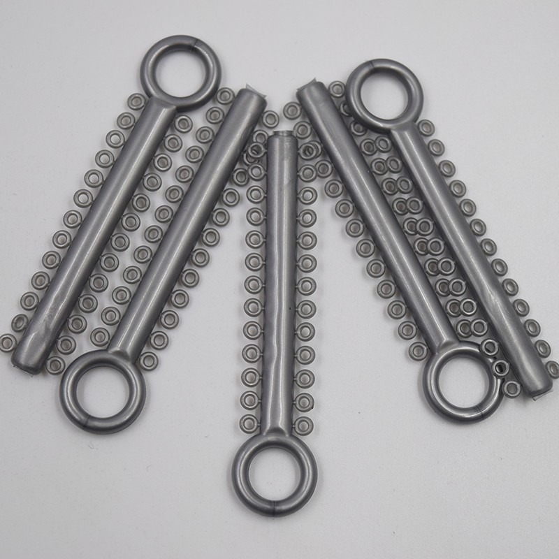 1040Pcs Dental Ligature Rubber Ties Orthodontic Elastic Bands Braces 6 Color