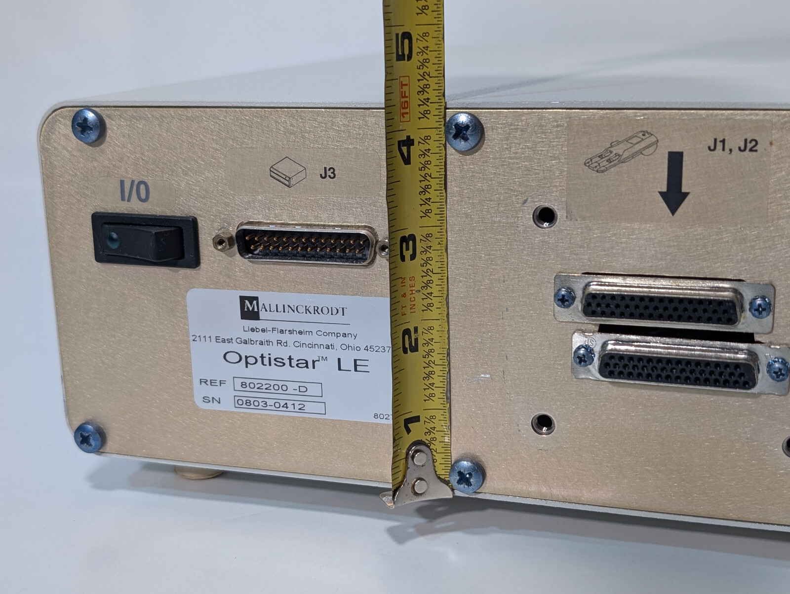 Mallinckrodt 802200-D Optistar LE MRI System Liebel-Flarsheim Co., As Shown