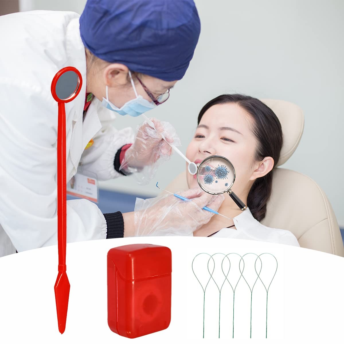 Braces Cleaning Kit for Teeth, Portable Orthodontic Toothbrush Kit Oral Care …