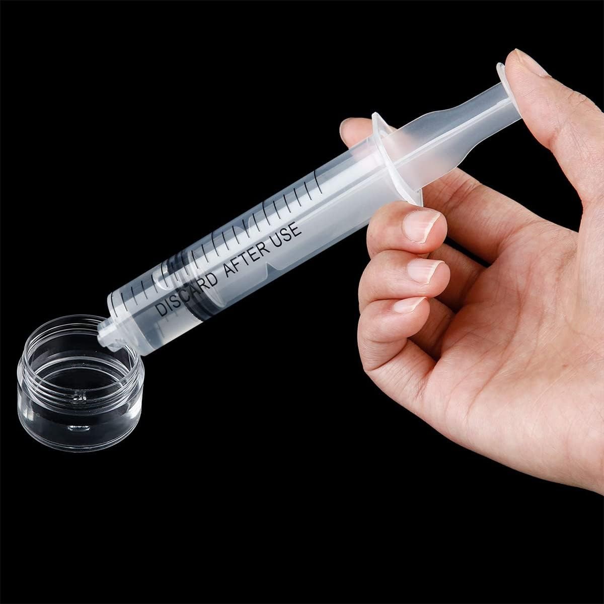 52 Pcs – 5ml 10ml 20ml Syringes with 14ga, 20ga,21ga, 23ga Blunt Tip Needles Wit