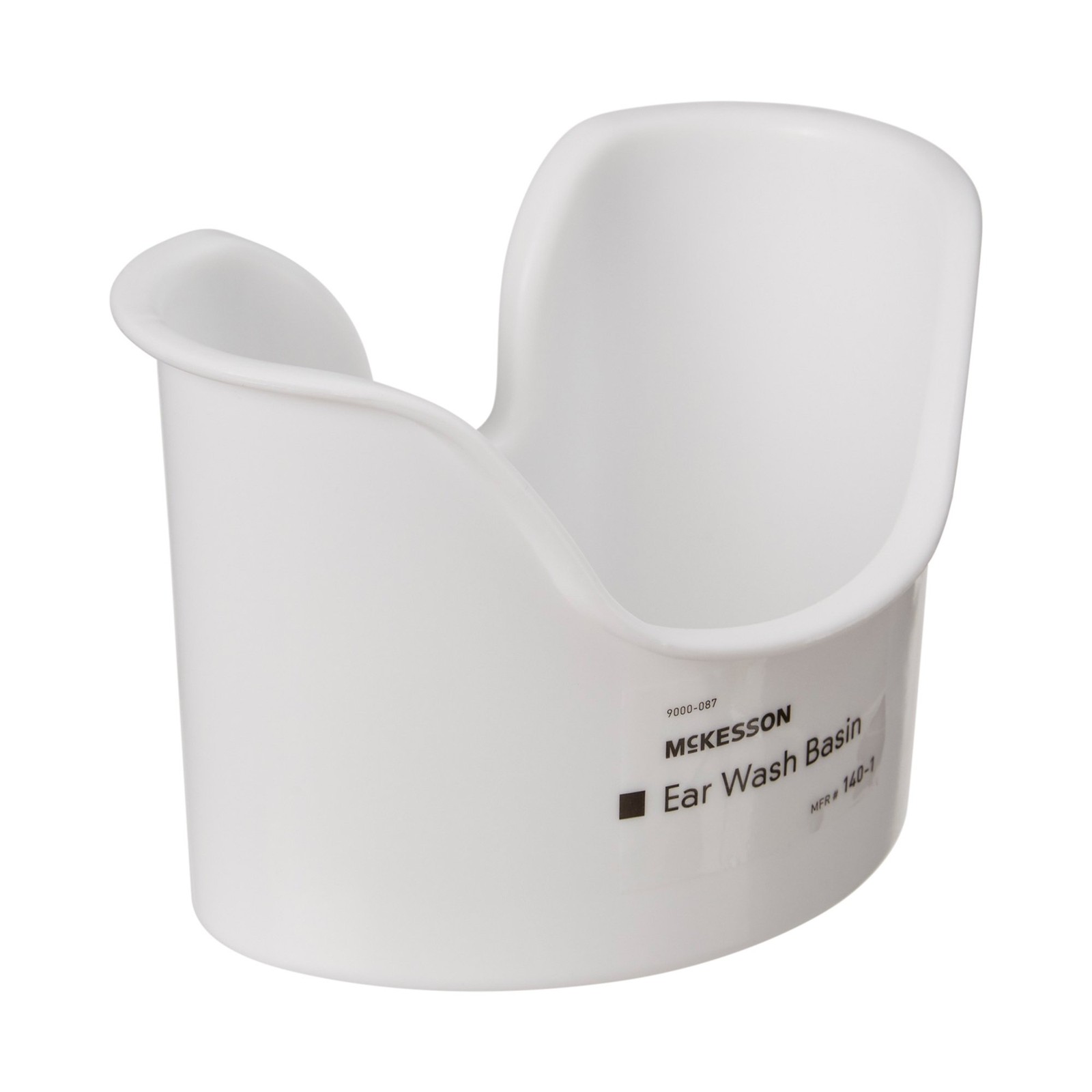 McKesson Ear Wash Basin Kidney Reusable White 140-1 12 Ct