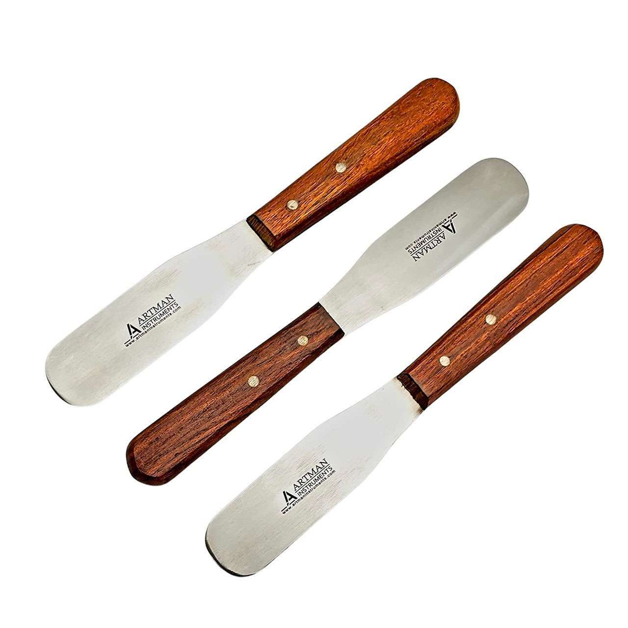 Artman Instruments 8″ Dental Lab Spatulas, Straight, 3/Pk