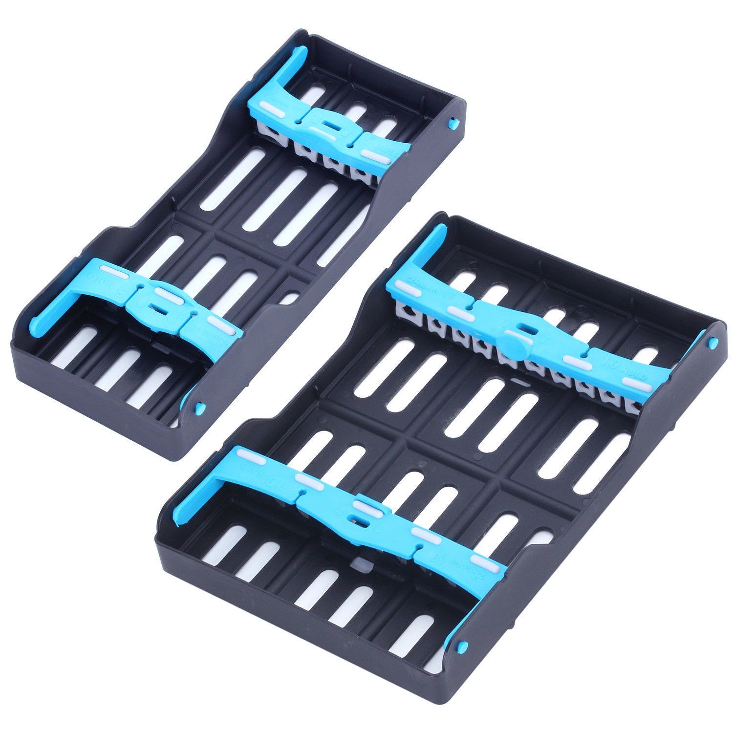 Dental Plastic/Metal 5/10/20 Instrument Disinfection Cassette Sterilization Box