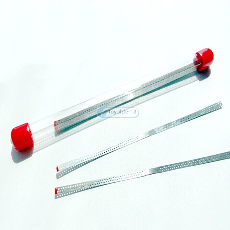 Dental Saw Diamond Polishing Finishing Strips Orthodontic IPR Strip Fine Medium