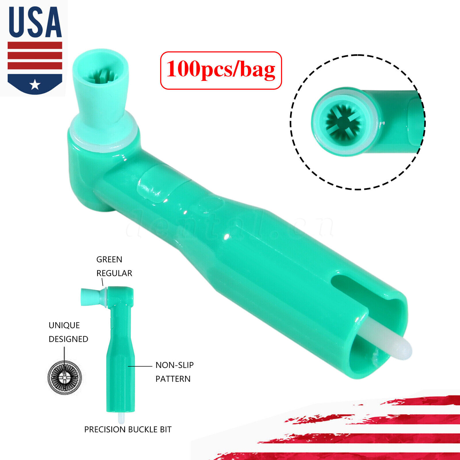 100-1000pcs Prophy Angles Soft Cups Top Quality Dental Disposable P Angle