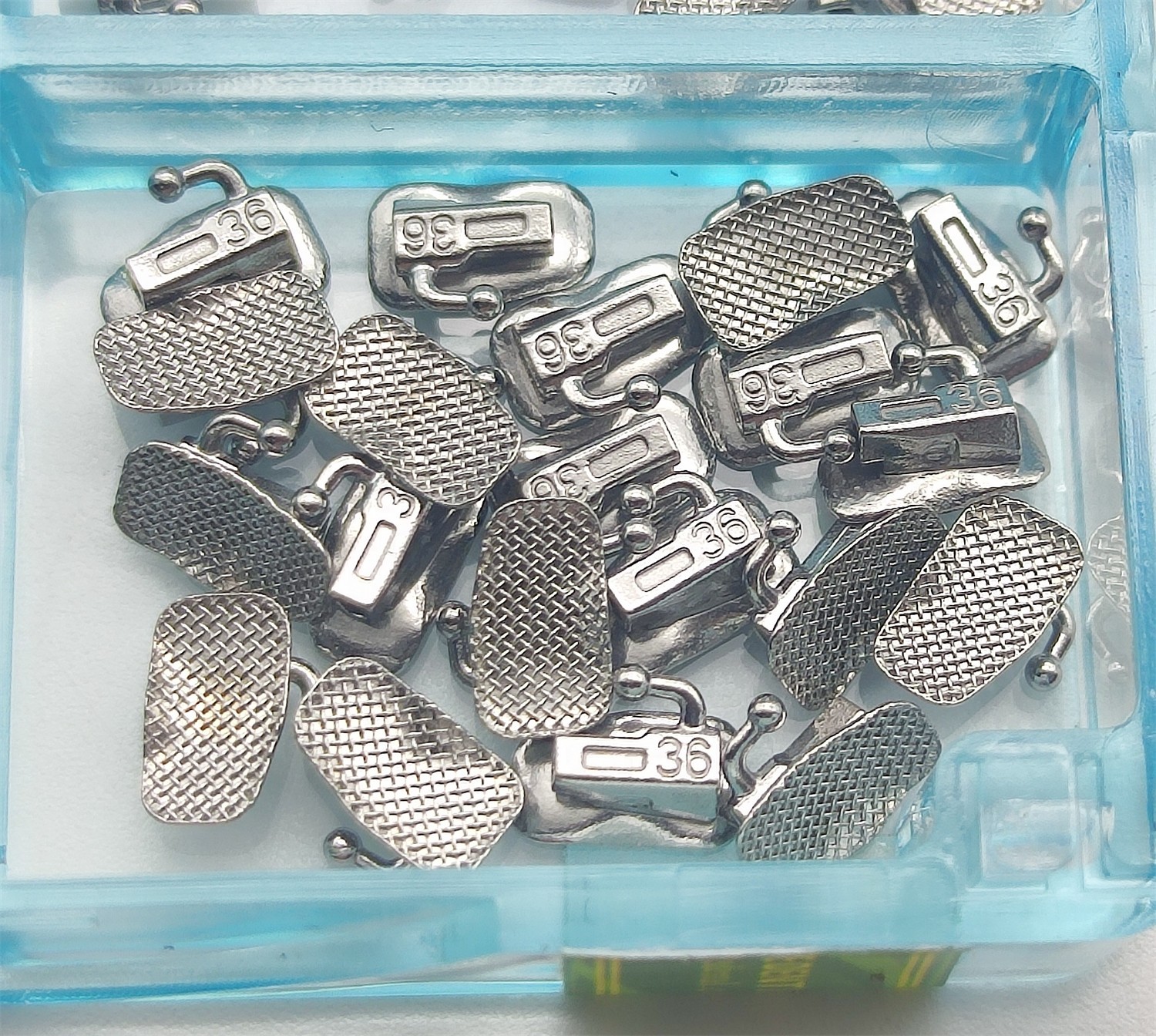 80Pcs Dental Orthodontic Sgl Buccal Tubes 1st Molar Tube Roth .022 Bonding CE