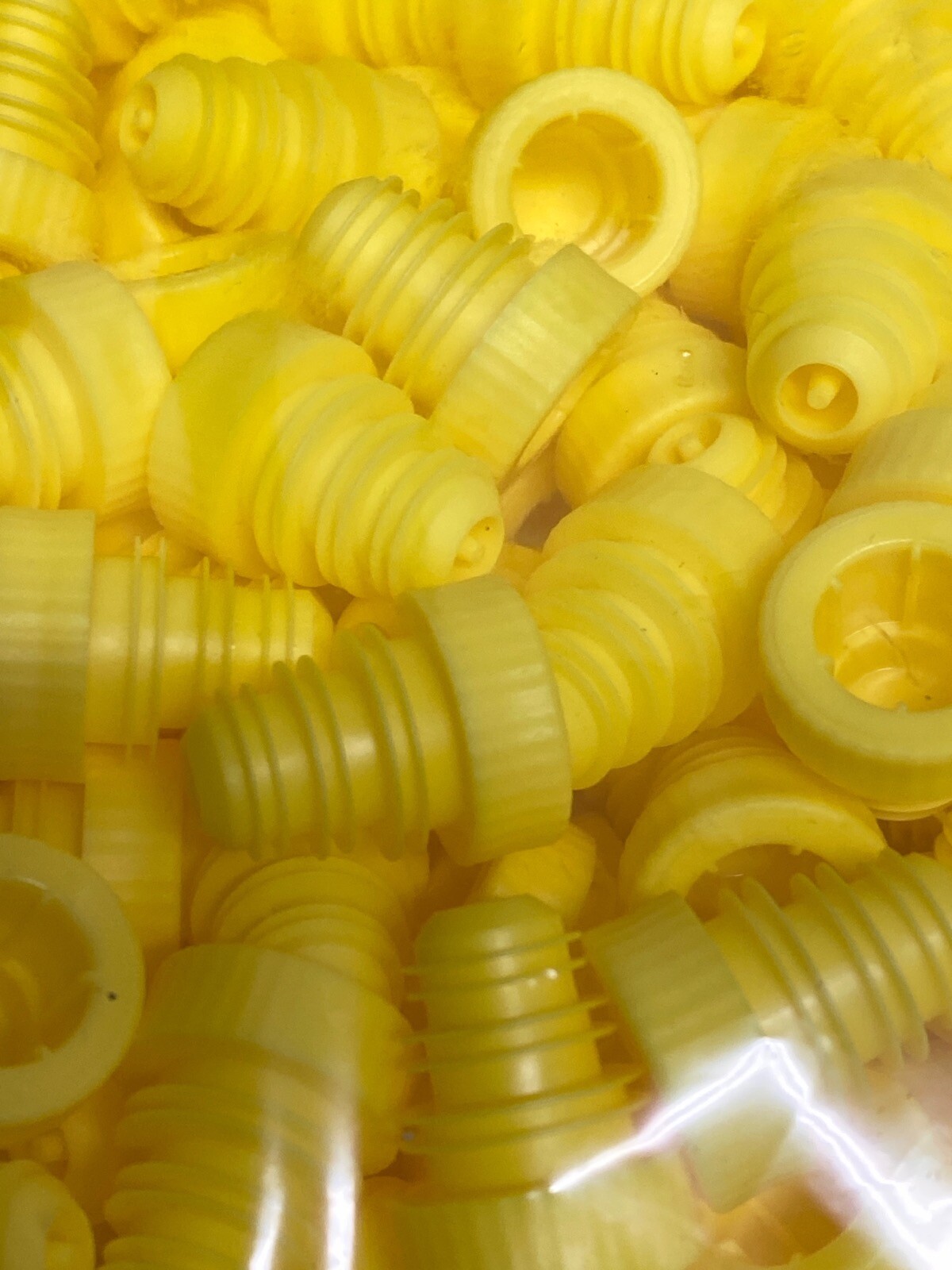(1000/Cs) THERMO Yellow Universal Test Tube Plug Caps M995135