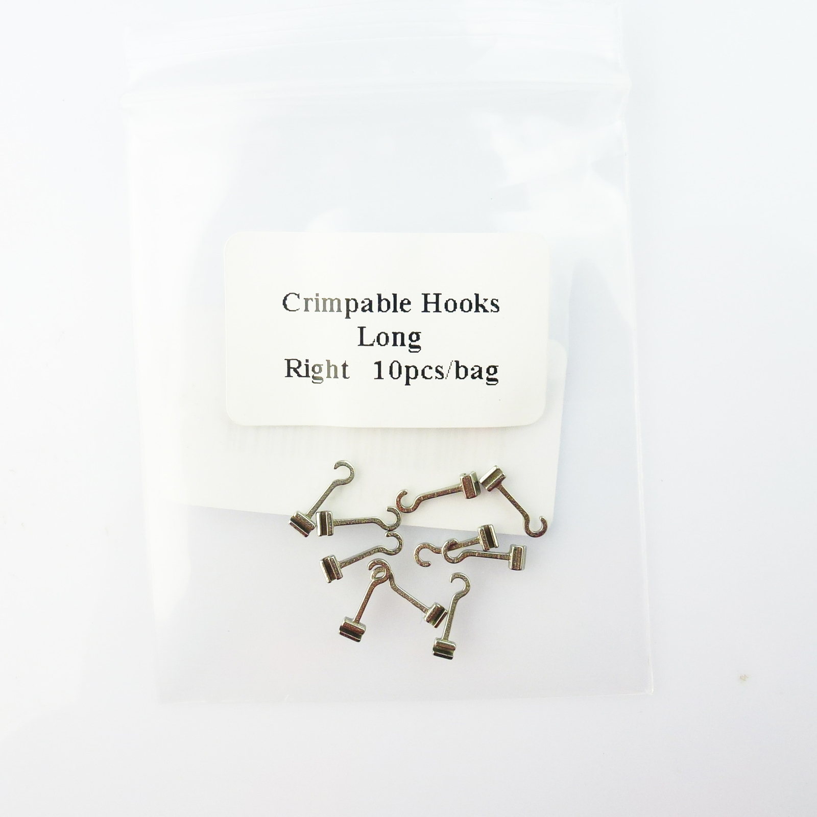3 Packs Dental Orthodontic Crimpable Hooks Sliding Long Functional Easyinsmile