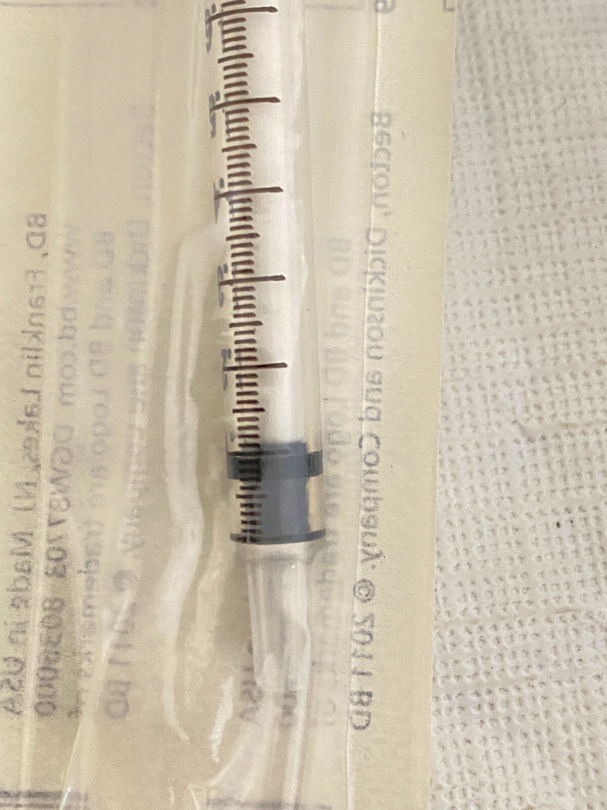 (190) Laboratory 1mL Plastic Disposable Tuberculin Syringes w/ Slip Tip