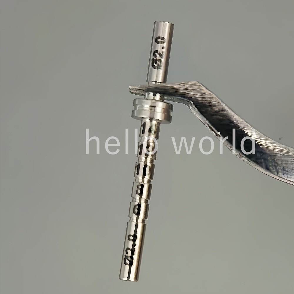 1Pcs/Bag Dental Surgical Tool Balance Bar Parallel Pin Measuring Depth 2.0-2.0mm