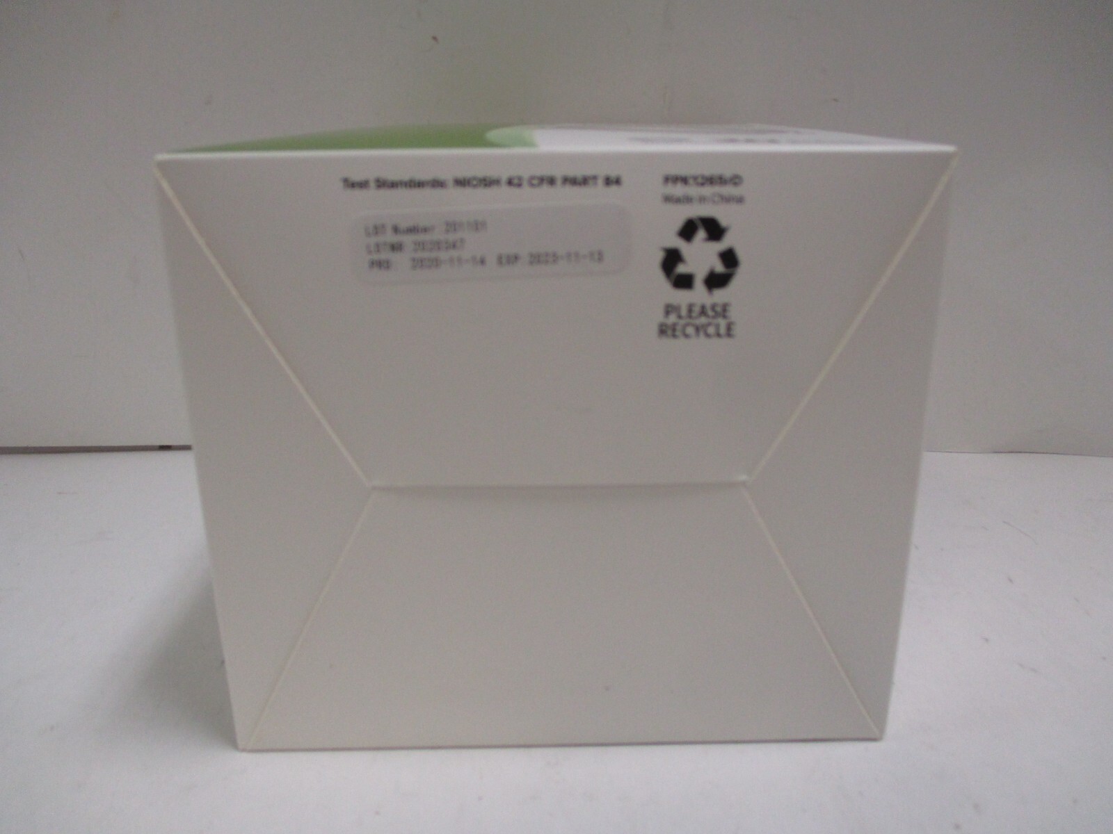 NIOSH N95 Round Respirator Face Mask, 20 masks per box, exp: 11/2023