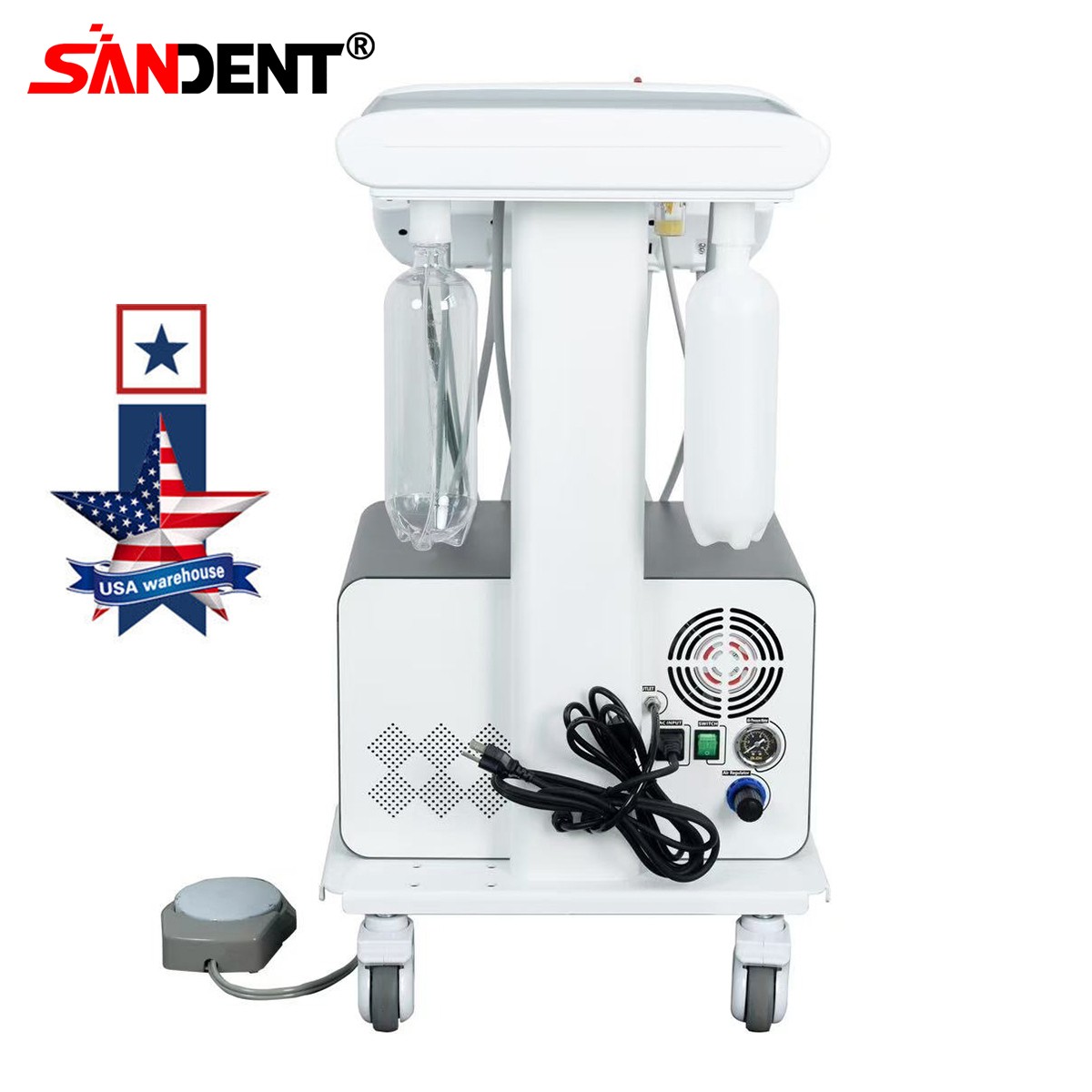 Dental Wireless Cordless LED Cure Curing Light Lamp 2500mw 15W Tool Resin Cure