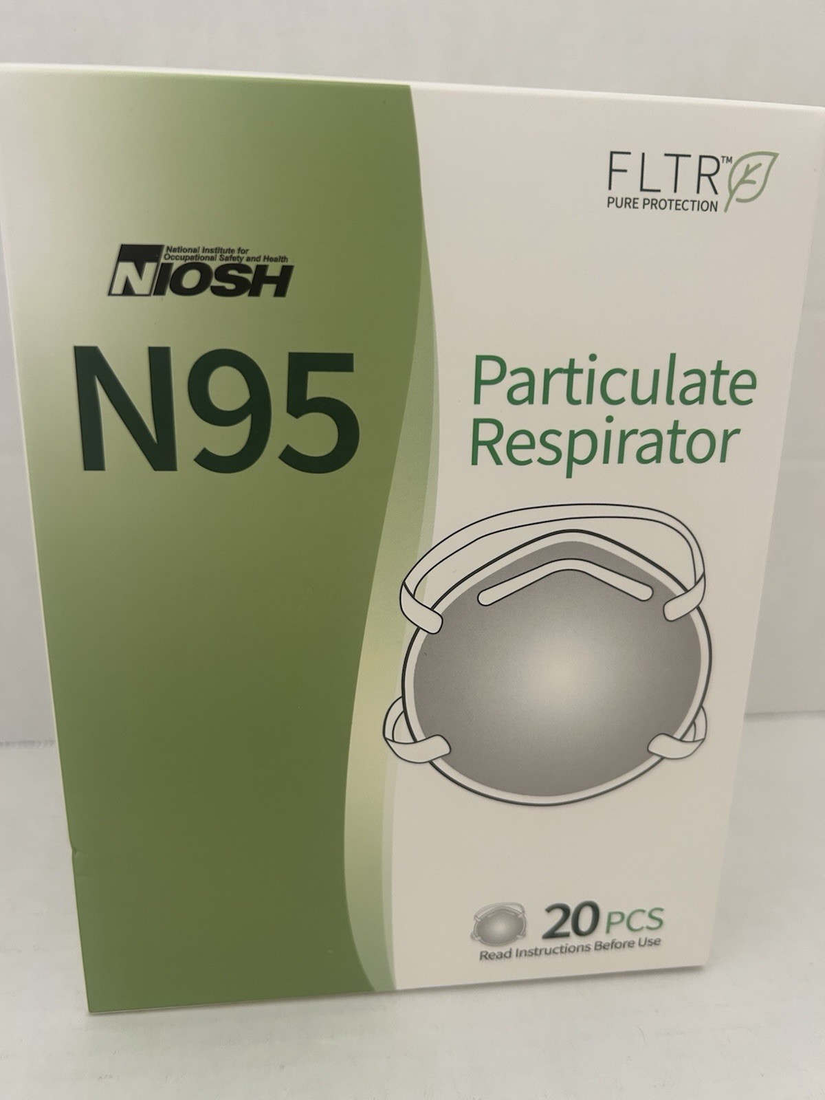 FLTR N95 Particulate Respirator Masks *Set of 20*