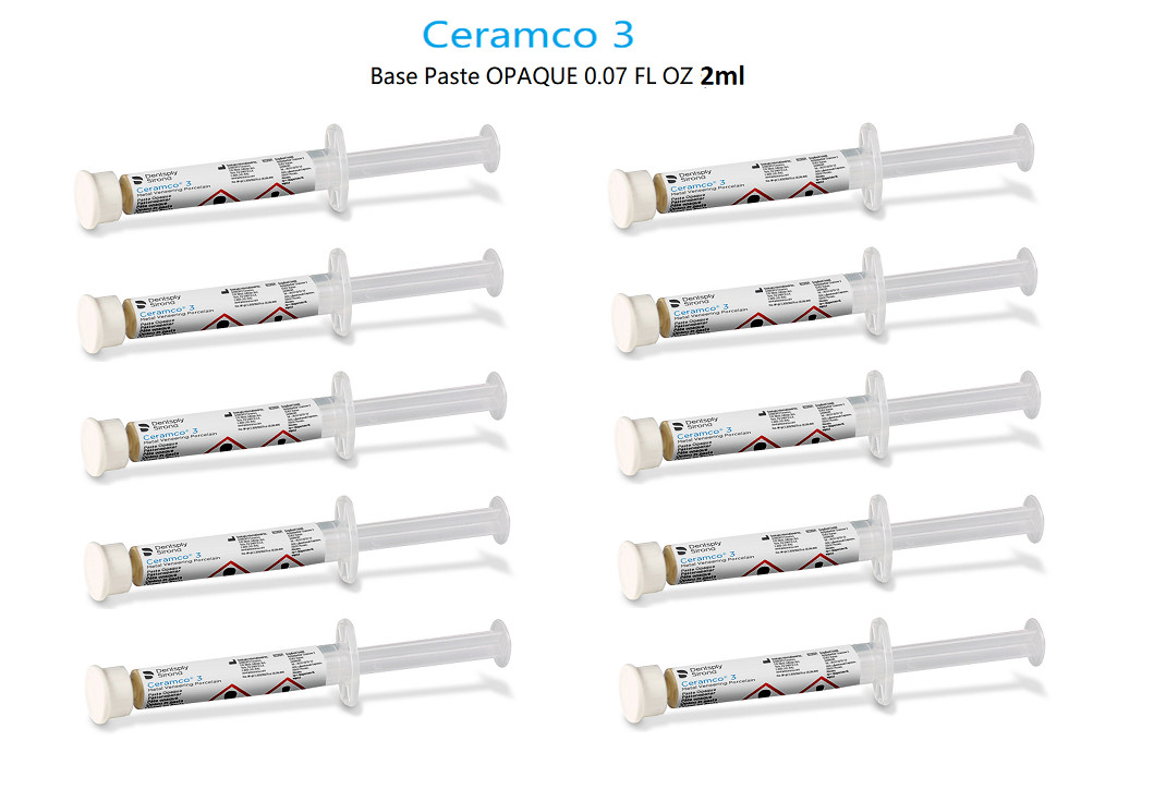 Dentsply Ceramco 3 BASE PASTE Ready to Use Porcelain Opaque Paste for Dental Lab