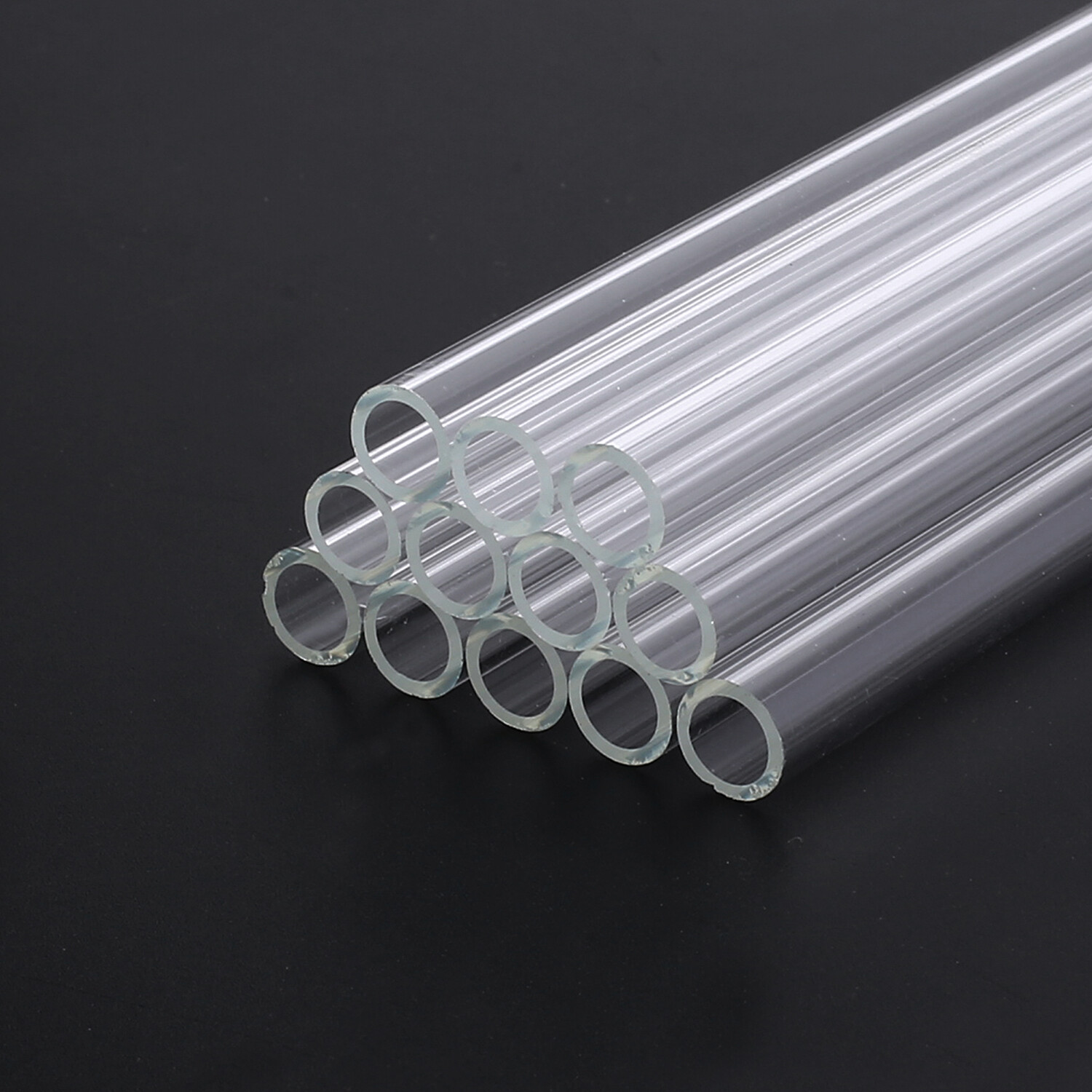 12 x Borosilicate Pyrex Glass Tubing Blowing Tubes 12″ Long 8mm OD 1.2mm Thick