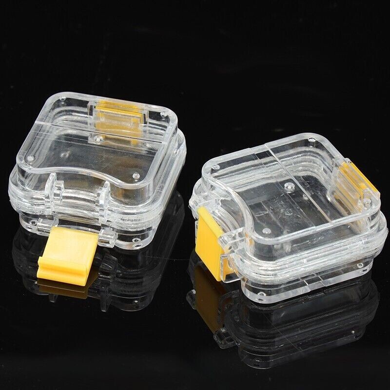 1x Dental Complete Denture Protector Storage Box False Teeth Case Retainer Clear