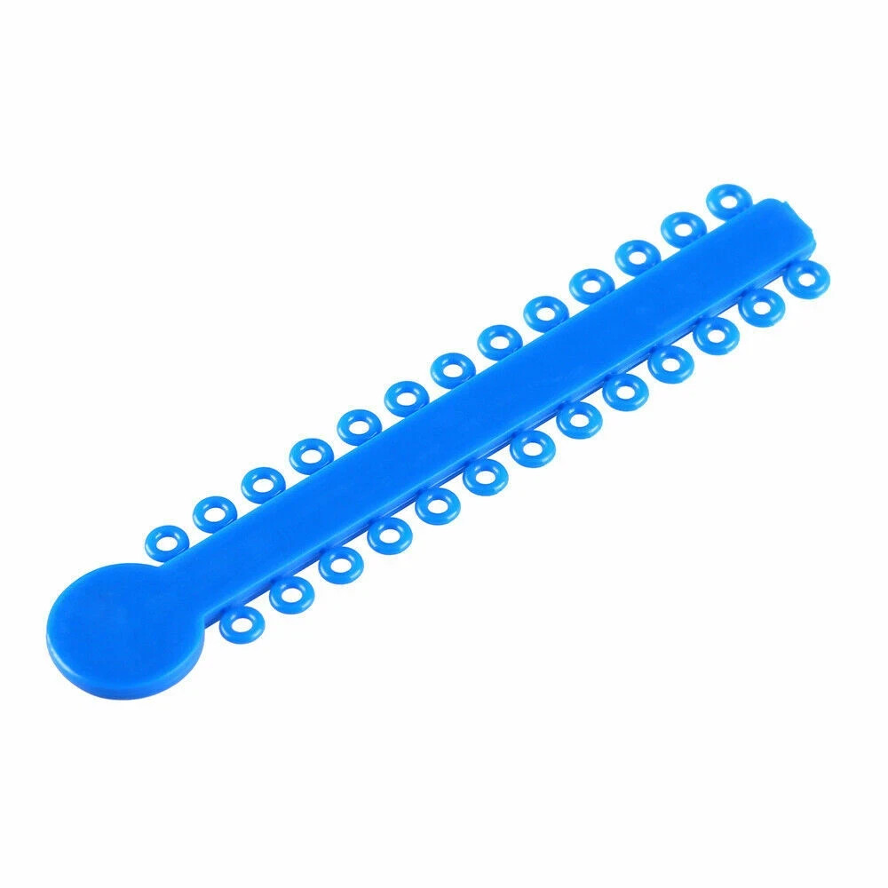 Dental Elastic NiTi Arch Wire Round Ovoid+Ligature Ties+Standard Roth 022 345