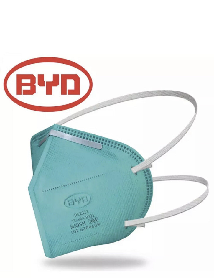 N95 Disposable Respirator NIOSH Certified Individually Packaged Masks – 20 Count