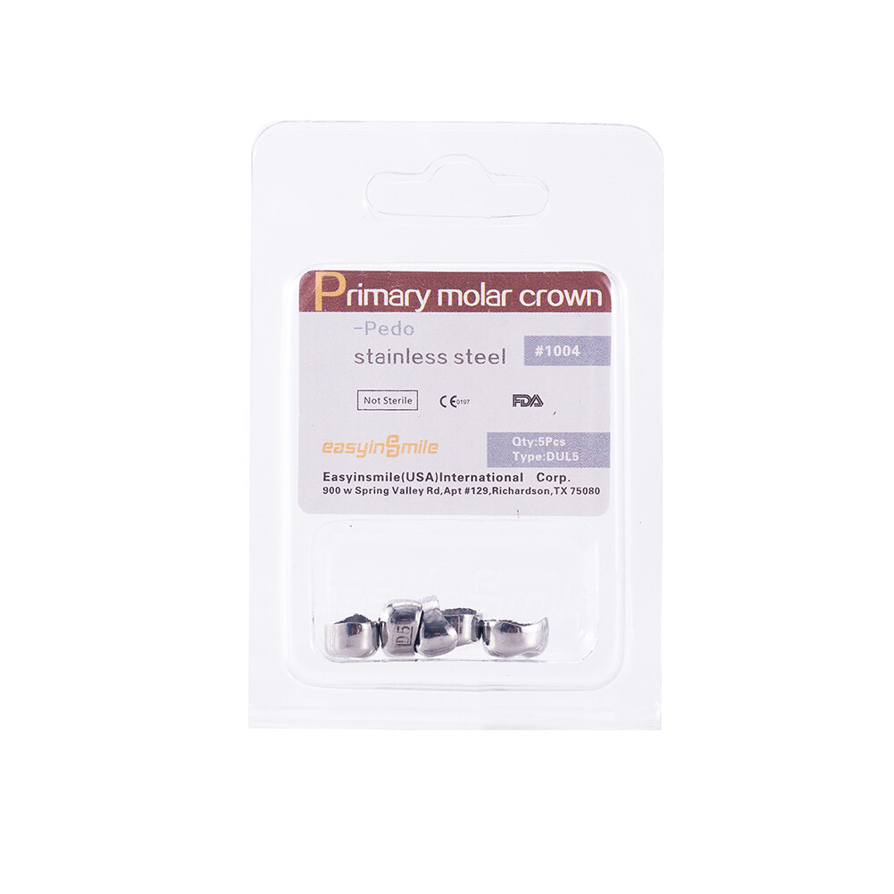EASYINSMILE Dental Upper Left Temporary Crown Veneers Anterior Molars Teeth Caps